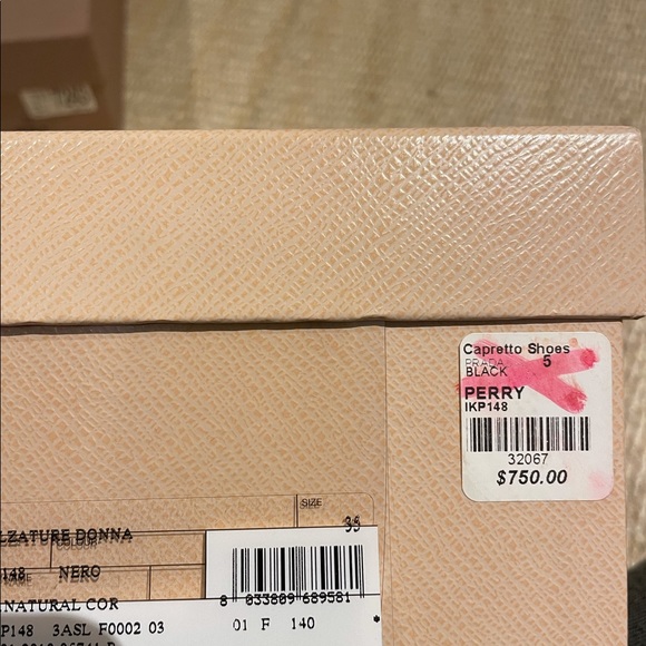 Prada leather black platform stacked heel - Picture 8 of 8